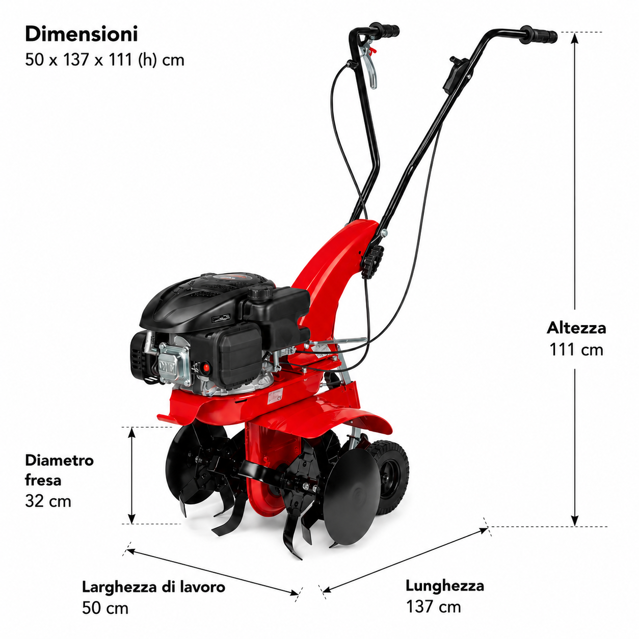 Motozzappa Fanny 2 129 cc - LIF