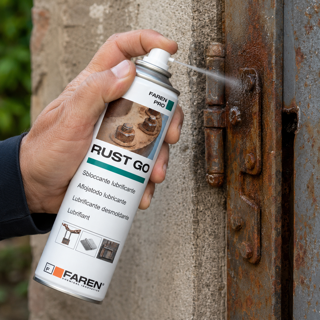 FAREN RUST GO - lubrificante protettivo
