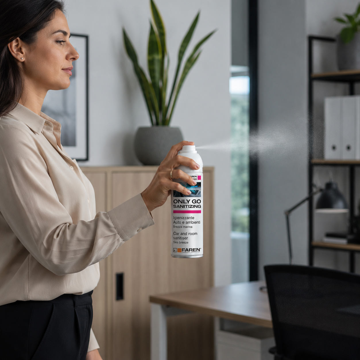 Faren Only Go Sanitizing - igienizzante auto e ambienti