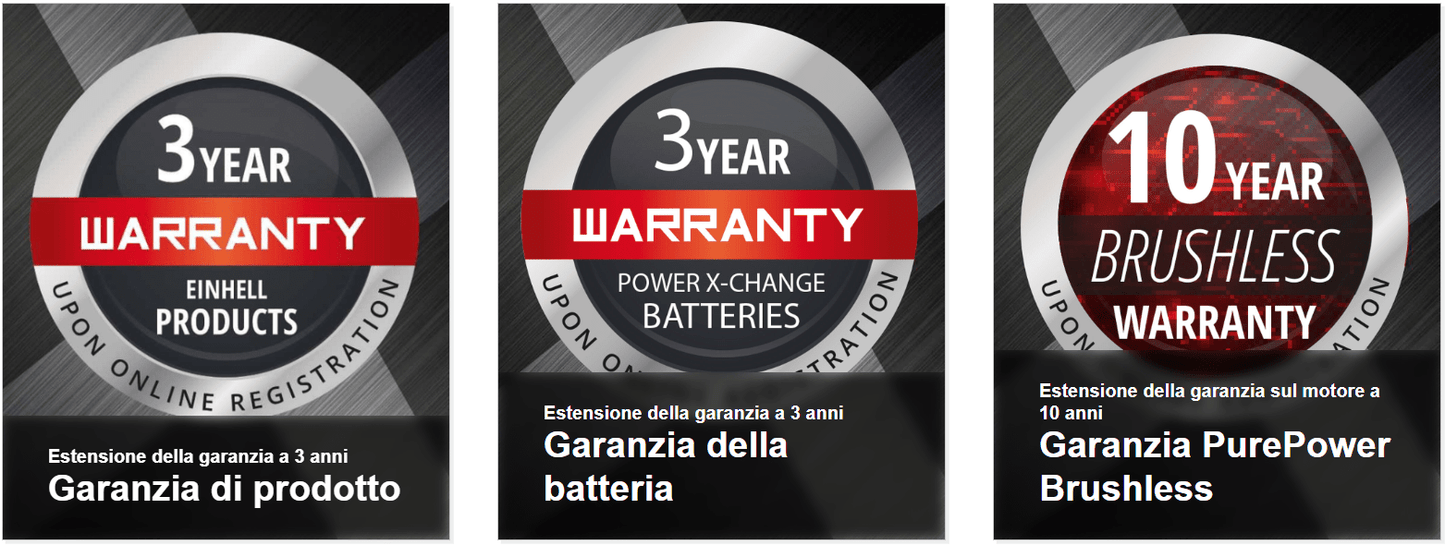 EINHELL SET DI 2 Batterie 18V 2,5Ah PXC - Twinpack CB - ELETTROFER