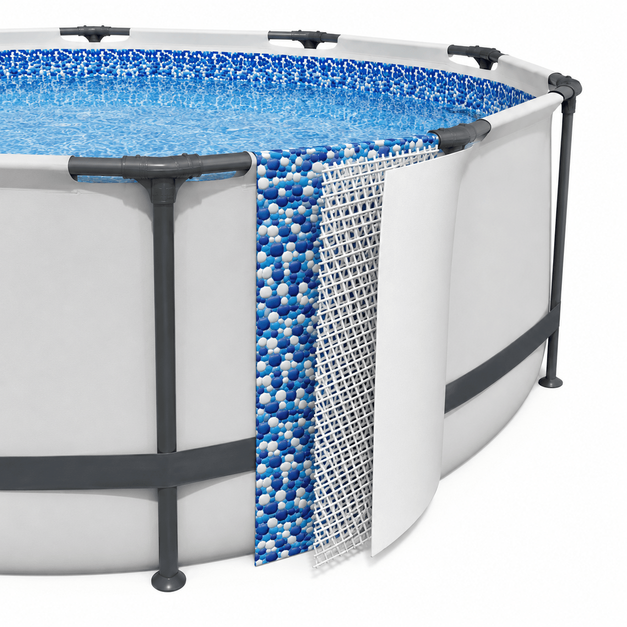 Piscina fuori terra Bestway Steel Pro 366x76 cm con struttura in acciaio - ELETTROFER