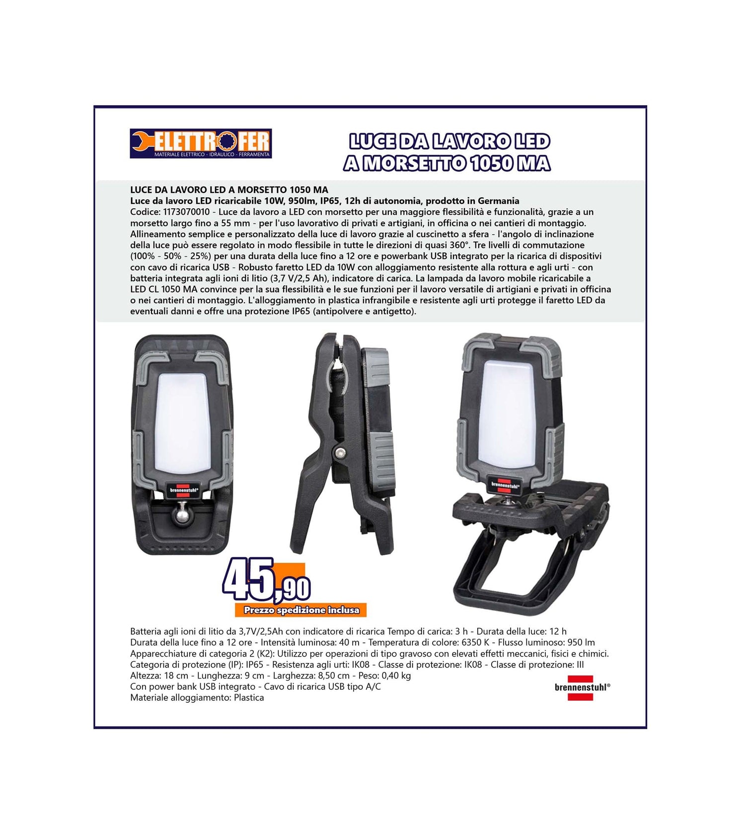 ILLUMINAZIONE - ELETTROFER