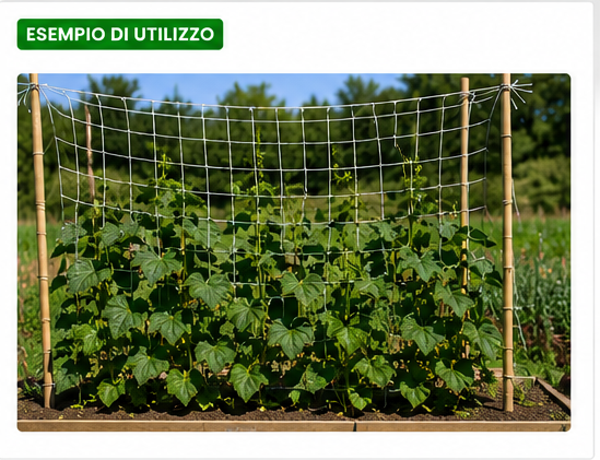 Rete di sostegno per ortaggi - LIF