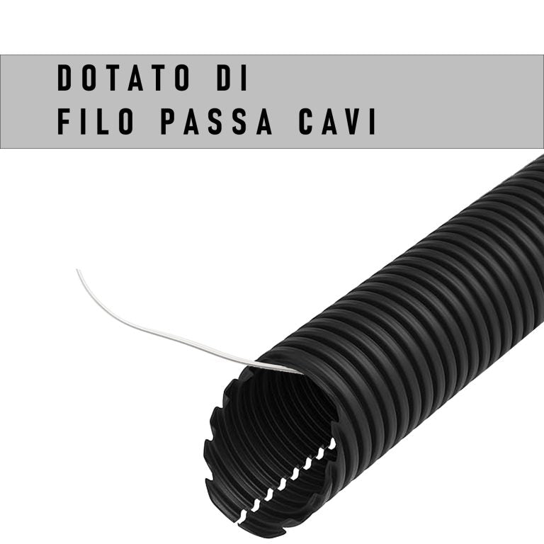 TUBO CORRUGATO CAVIDOTTO FLESSIBILE - MATASSA