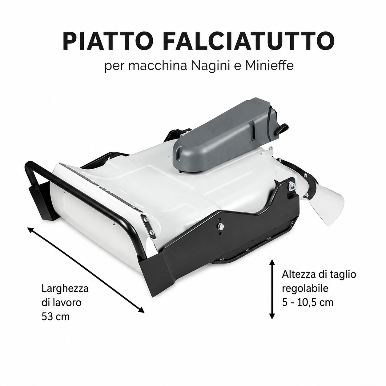 Piatto falciatutto per Nagini 53cm - LIF