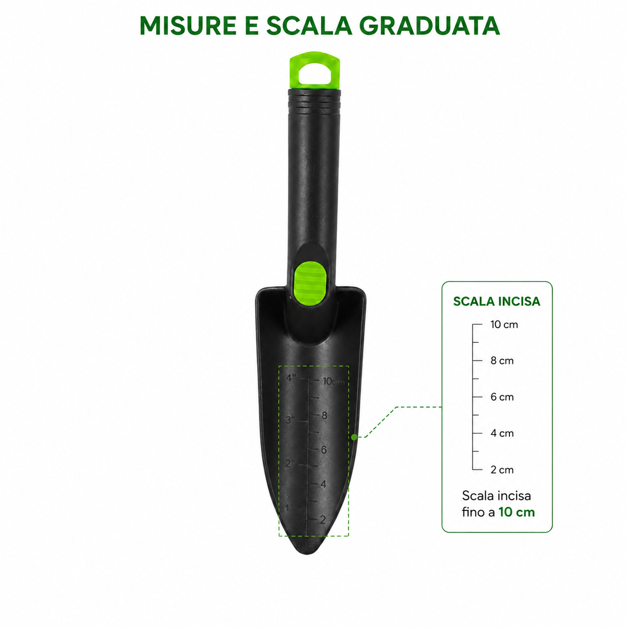 Trapiantatore per Giardino LIF – Paletta per Trapianto e Rinvaso
