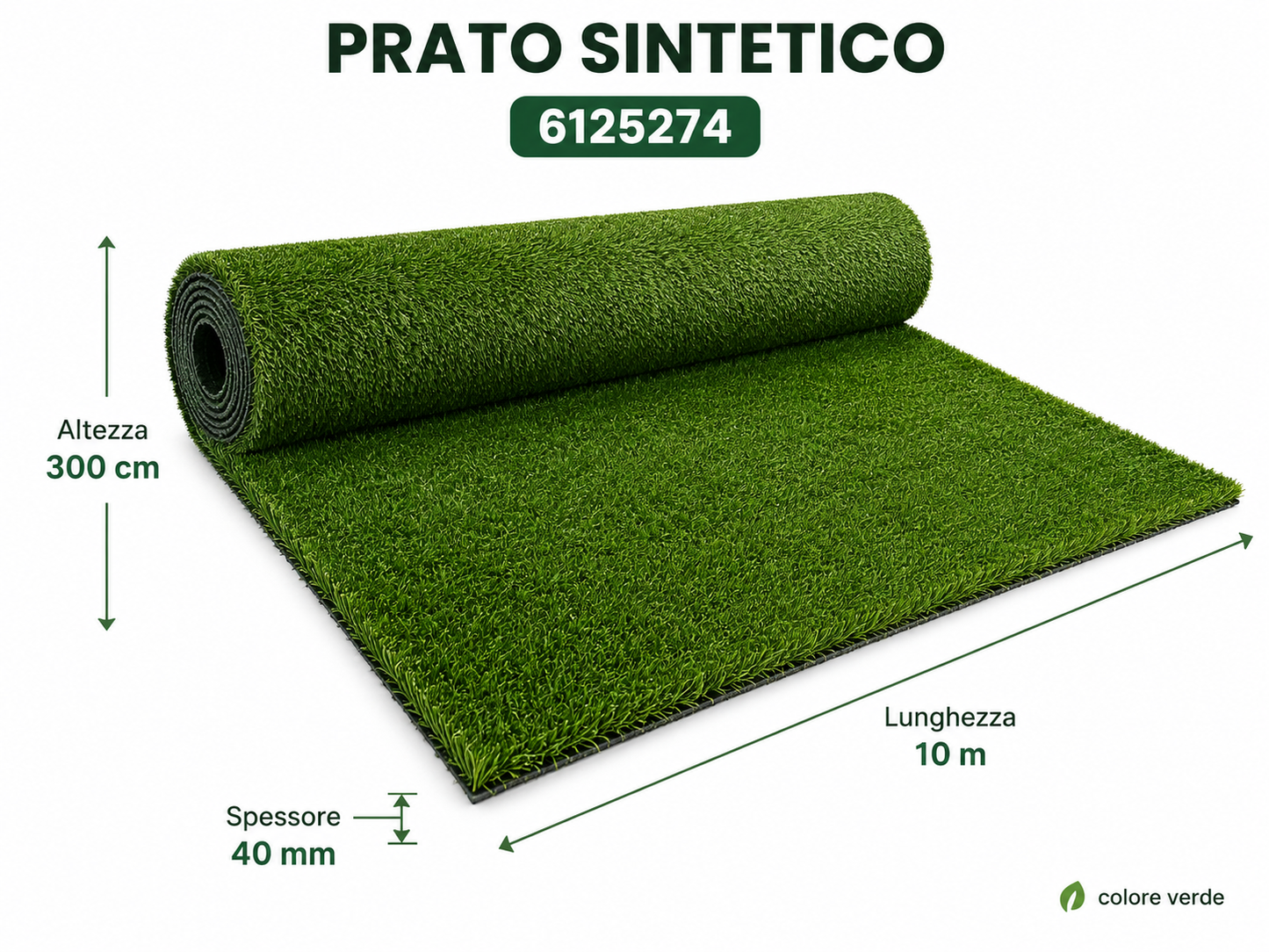 Prato Sintetico LIF – Effetto Naturale (2 Varianti)