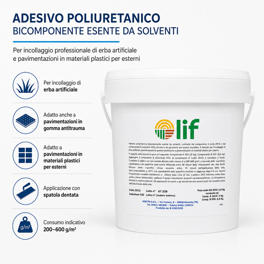 Collante per Prato Sintetico LIF – Adesivo Professionale