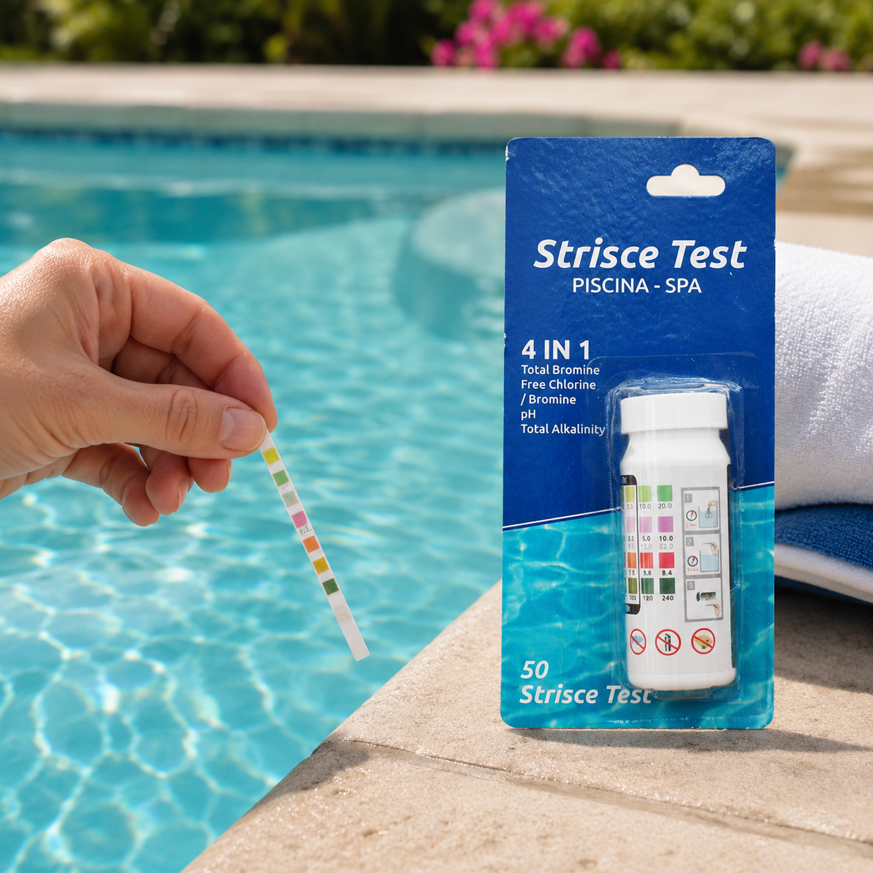 STRISCE TEST ACQUA 4 IN 1