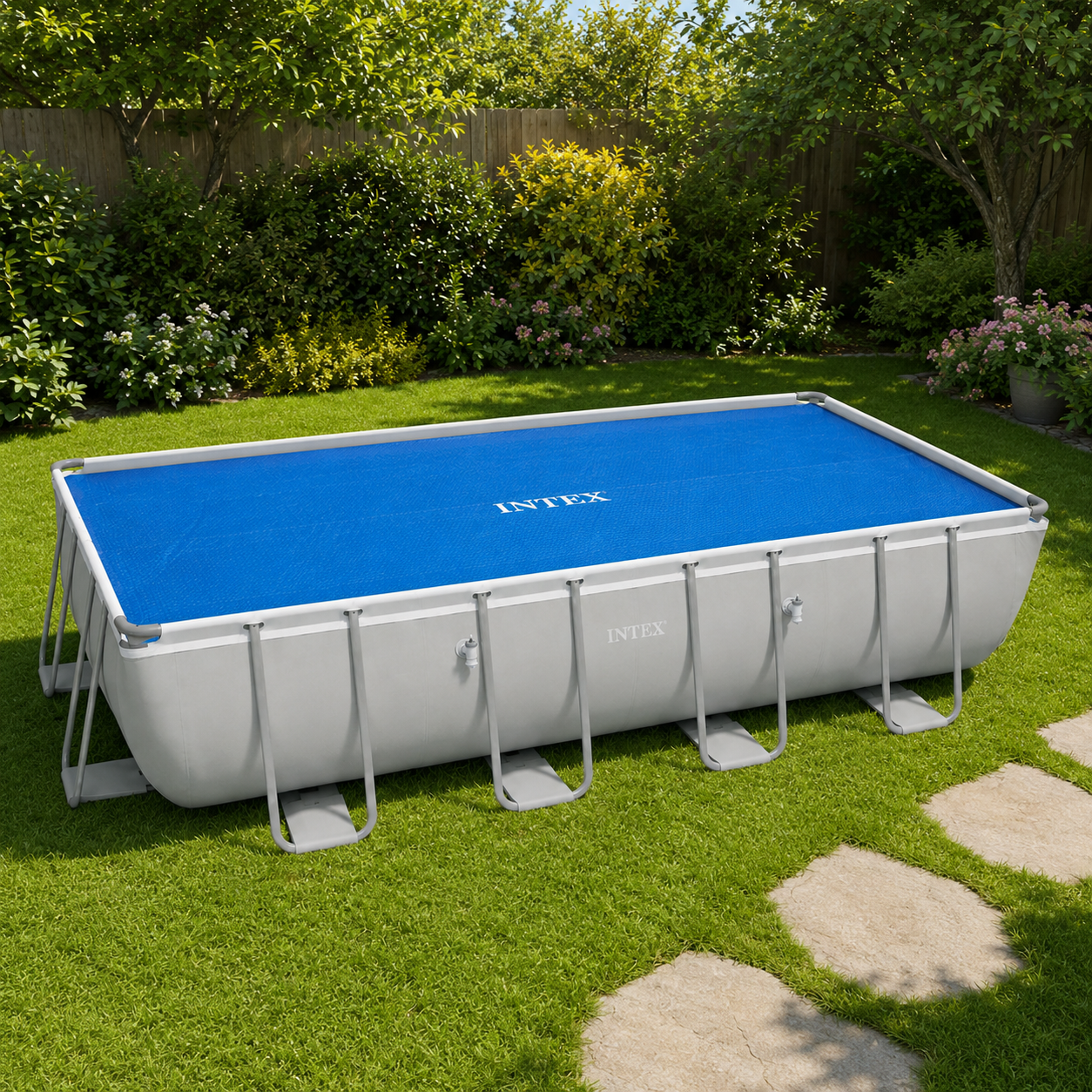 Telo copripiscina termico - cm 732 x 366 - INTEX