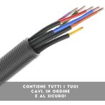 TUBO CORRUGATO CAVIDOTTO FLESSIBILE - MATASSA