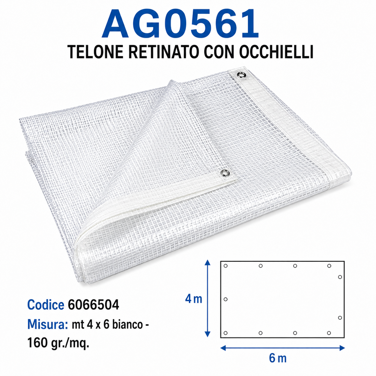 TELO RETINATO PER COPERTURA ANTI-UV