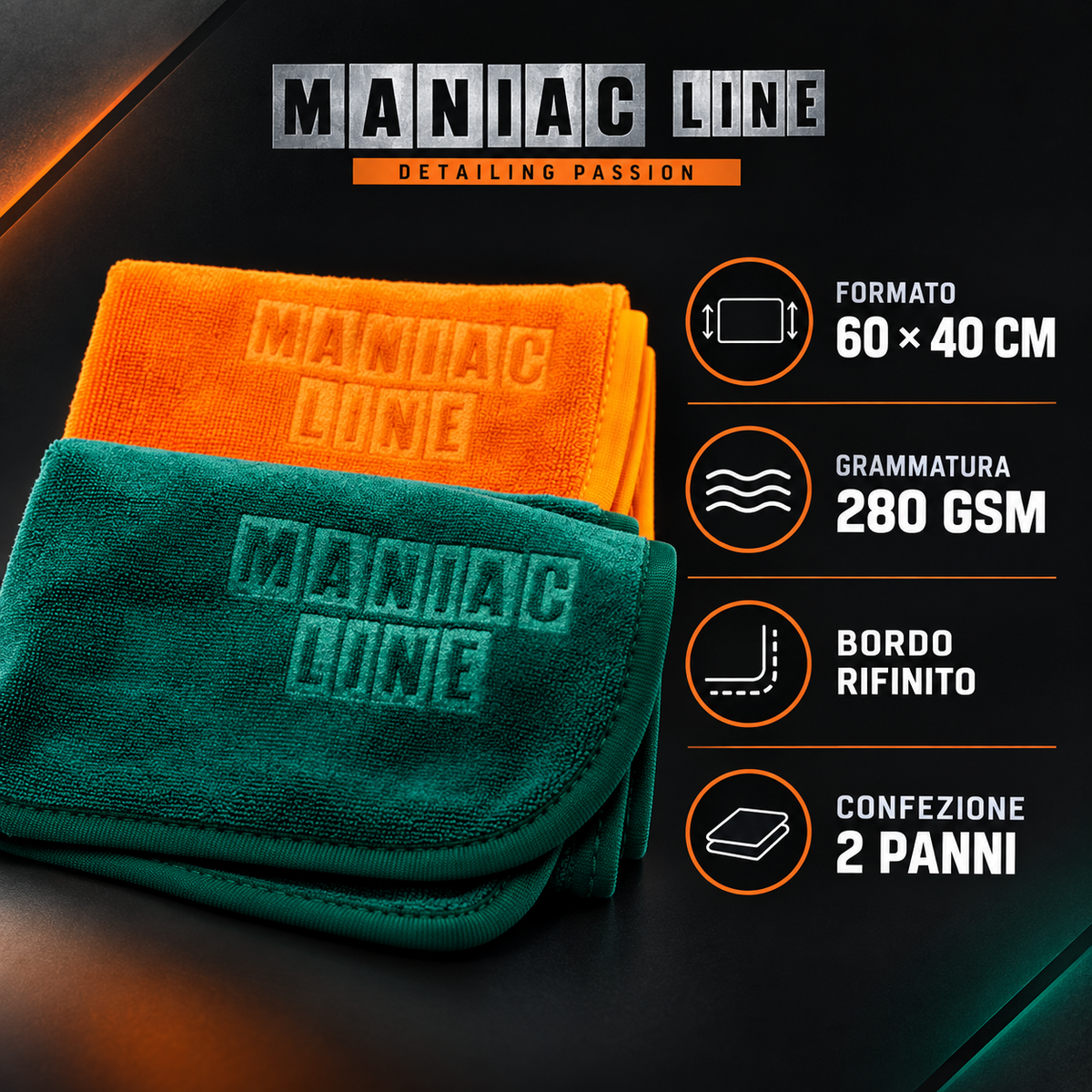 All Round Ultimate Innovative Microfiber Cloths - MA-FRA Maniac Line
