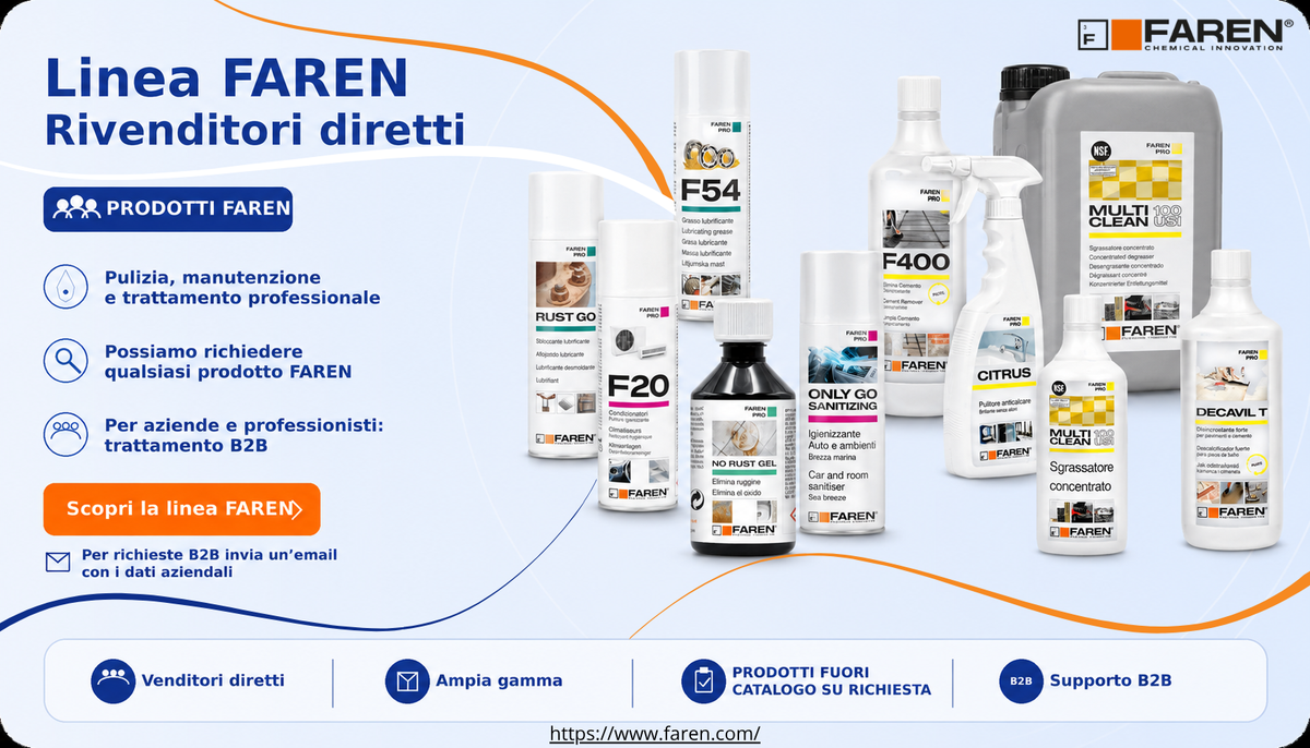 RIVENDITORI UFFICIALI PRODOTTI FAREN