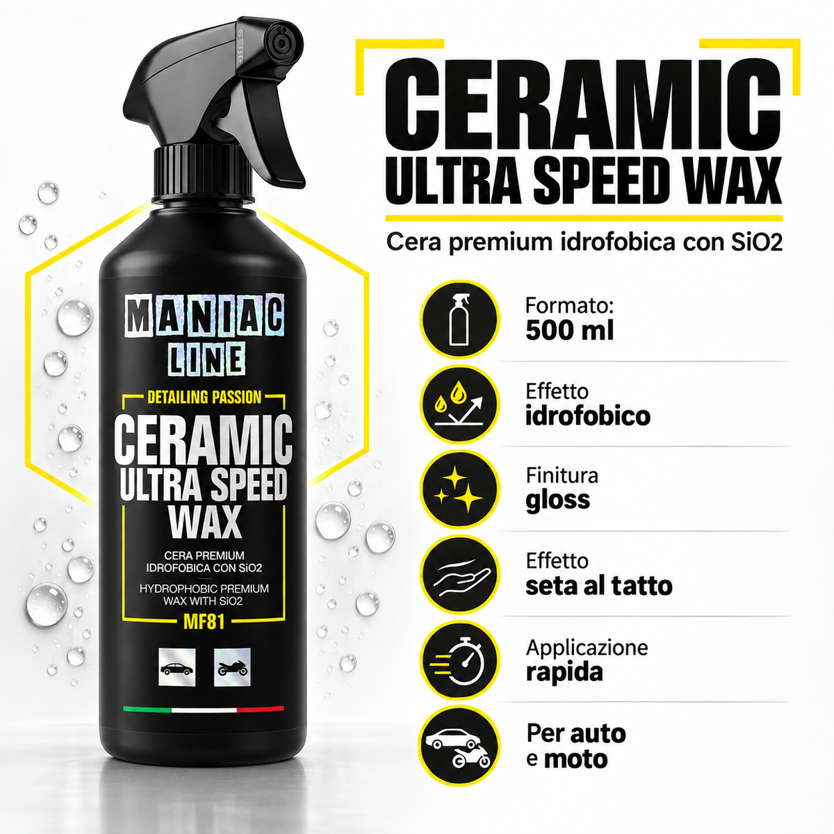 Ceramic Ultra Speed cera spray - MA-FRA Maniac Line