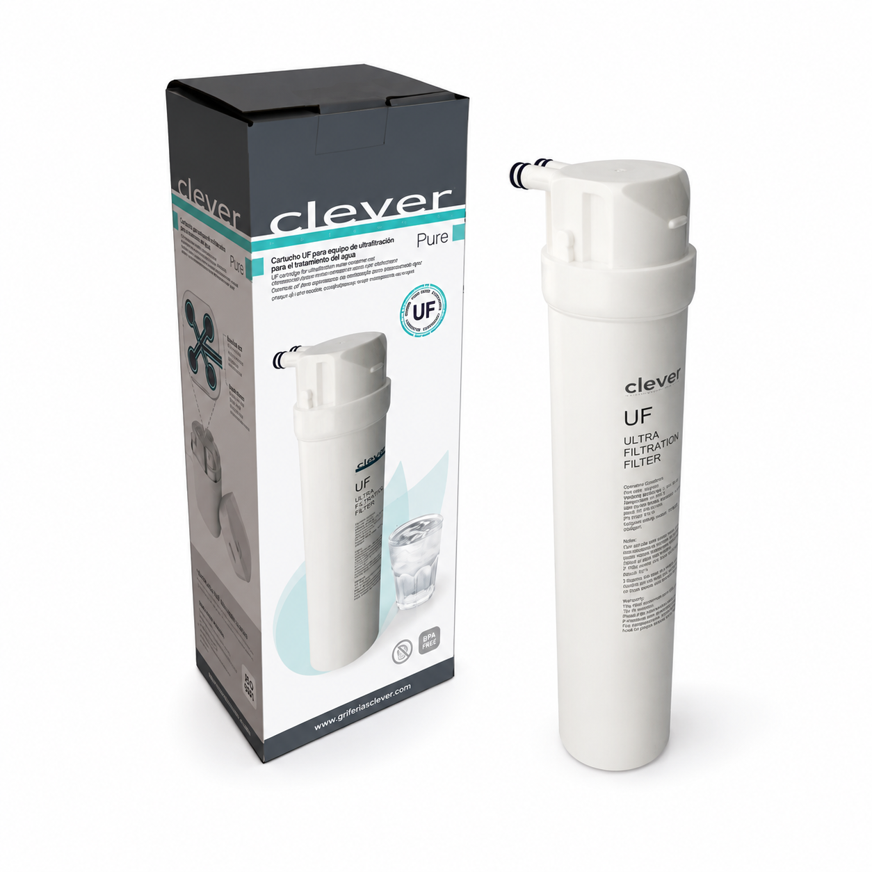 Clever Pure Slim - sistema di ultra-filtrazione acqua