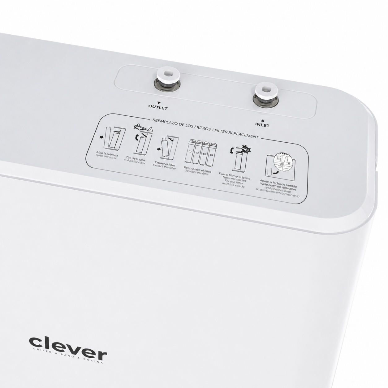 Clever Pure Slim - sistema di ultra-filtrazione acqua
