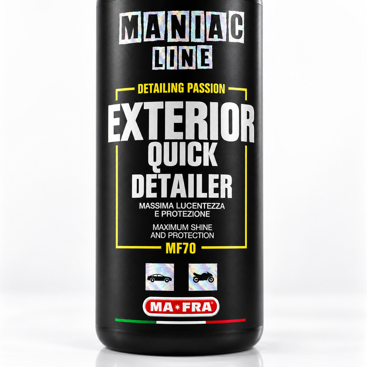 Exterior Quick Detailer  pulitore a secco 3 in 1 - MA-FRA Maniac Line