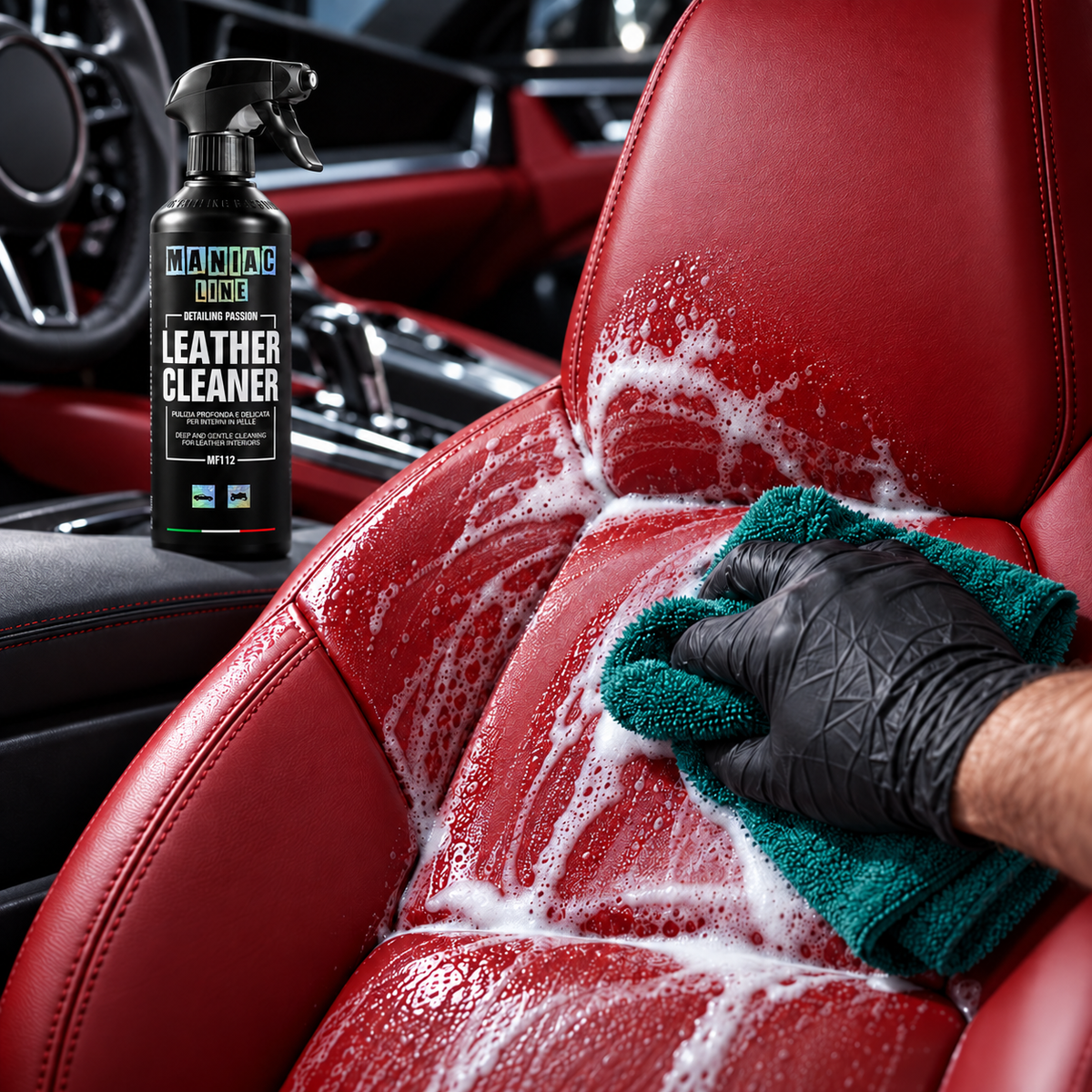 Leather Cleaner pulitore pelle auto - MA-FRA Maniac Line