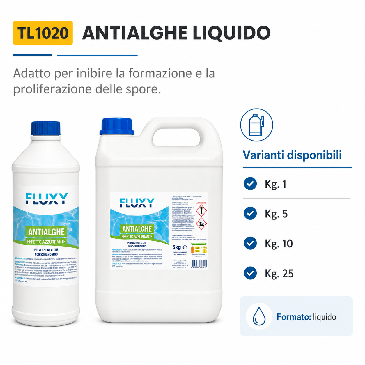 Antialghe liquido - FLUXY