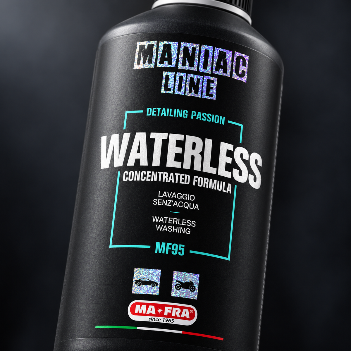Waterless Lavaggio auto senz'acqua - MA-FRA Maniac Line