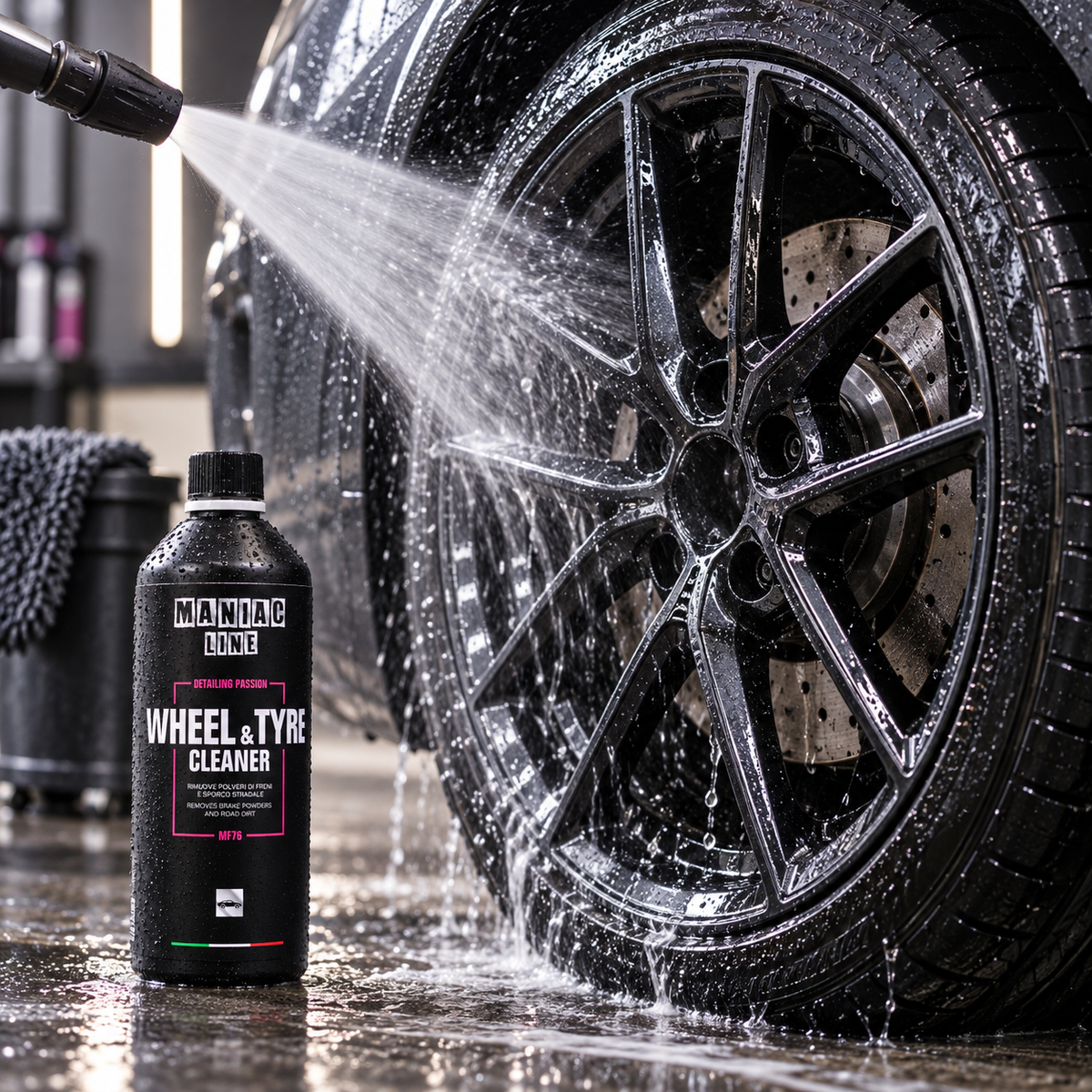 Wheel & Tyre Cleaner pulitore professionale ruote - MA-FRA Maniac Line
