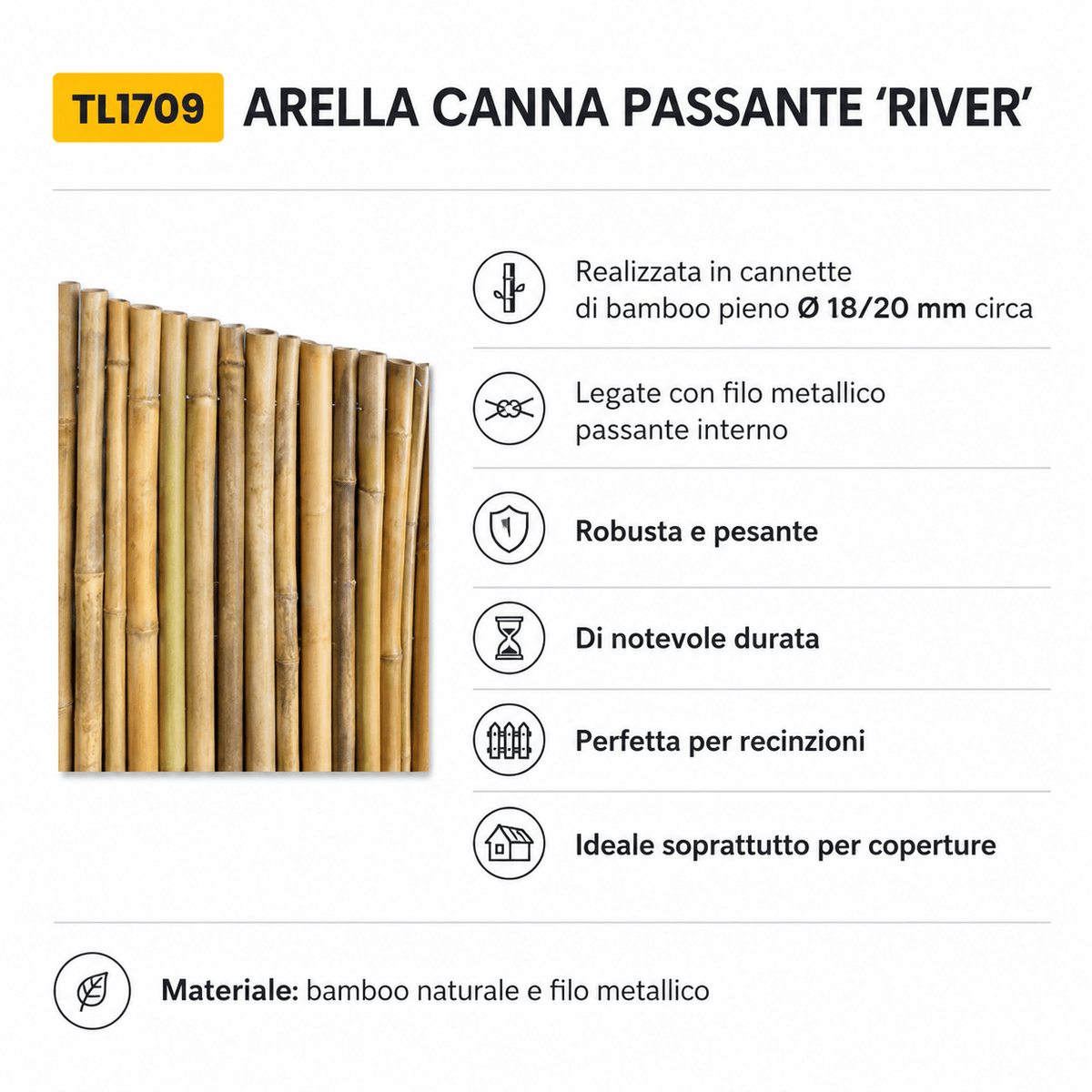 ARELLA CANNA PASSANTE 'RIVER' - ELETTROFER