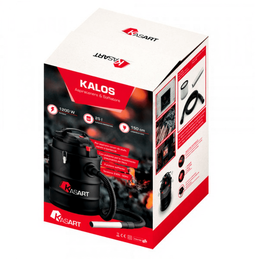 BIDONE ASPIRACENERE KALOS 25 Lt. - ELETTROFER
