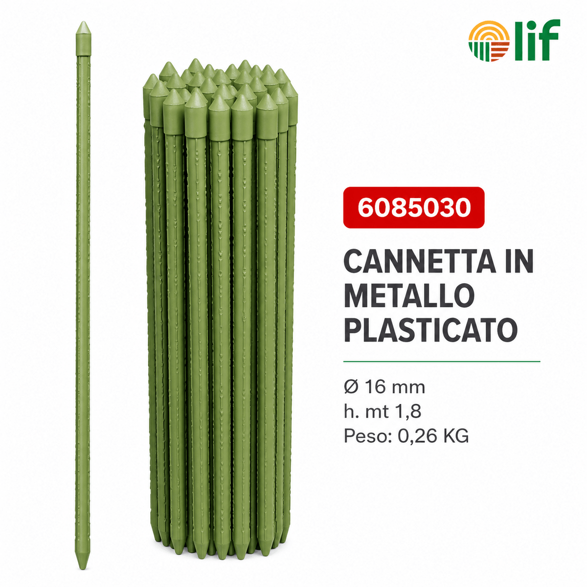 Cannetta in metallo plasticato - LIF - ELETTROFER