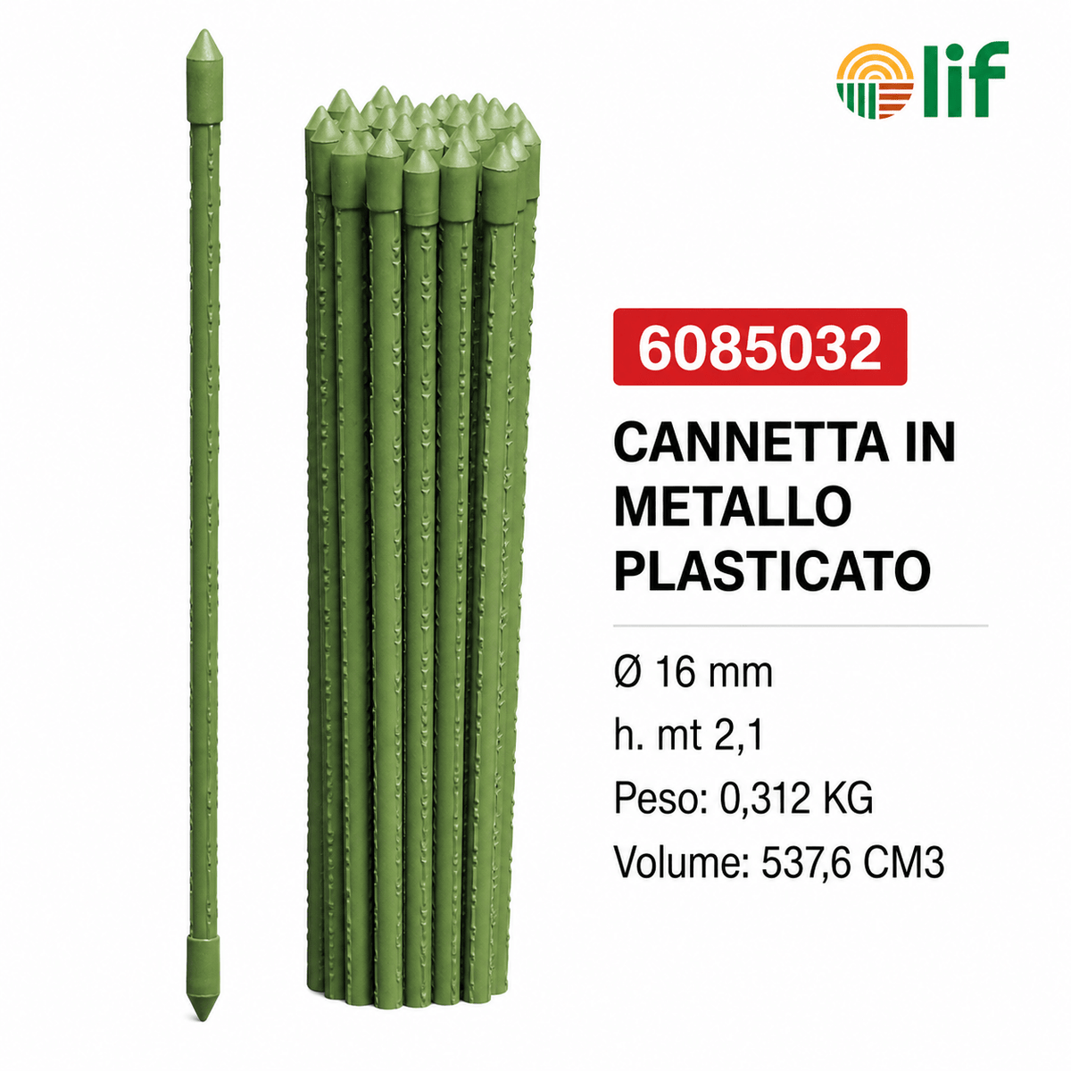Cannetta in metallo plasticato - LIF - ELETTROFER