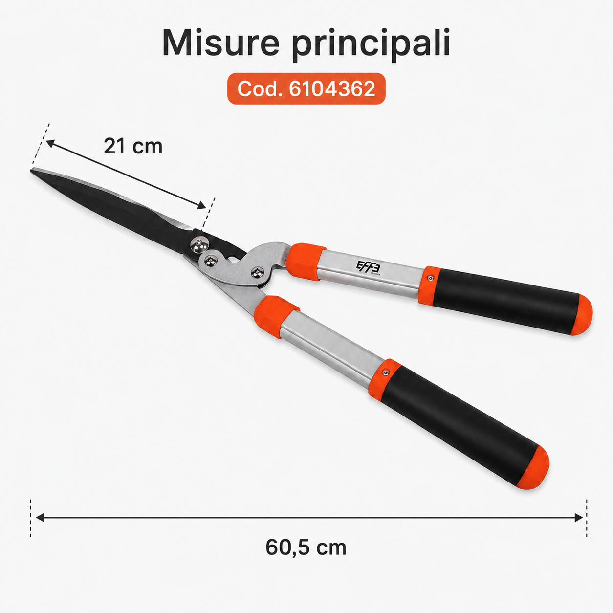 Cesoia per Siepe LIF Professionale – Taglio Preciso (2 Misure) - ELETTROFER