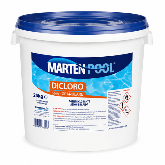 Cloro granulare Dicloro - Kg. 25 - ELETTROFER