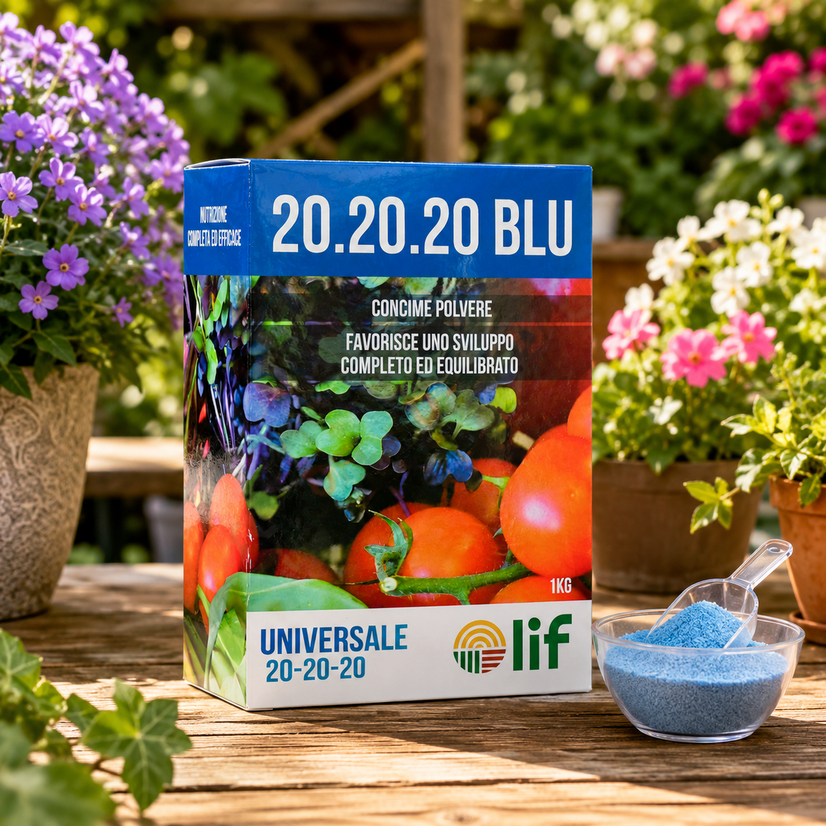 Concimi LIF per Piante e Giardino – Liquido, Sangue di Bue e Polvere Solubile - ELETTROFER