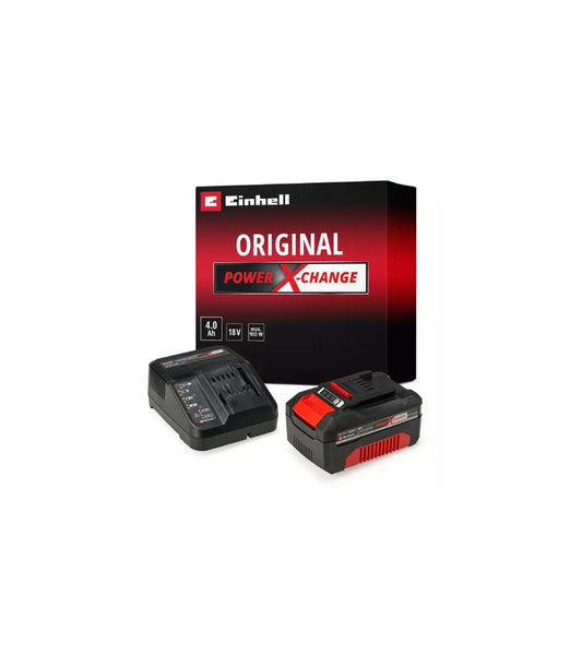 EINHELL Kit batteria e caricabatteria PXC Starter Kit - 18V 4,0Ah PXC Starter Kit A1 - ELETTROFER
