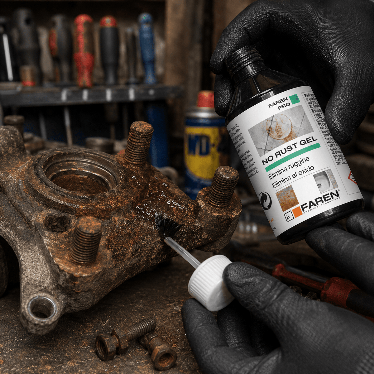 Faren No Rust Gel - elimina ruggine - ELETTROFER