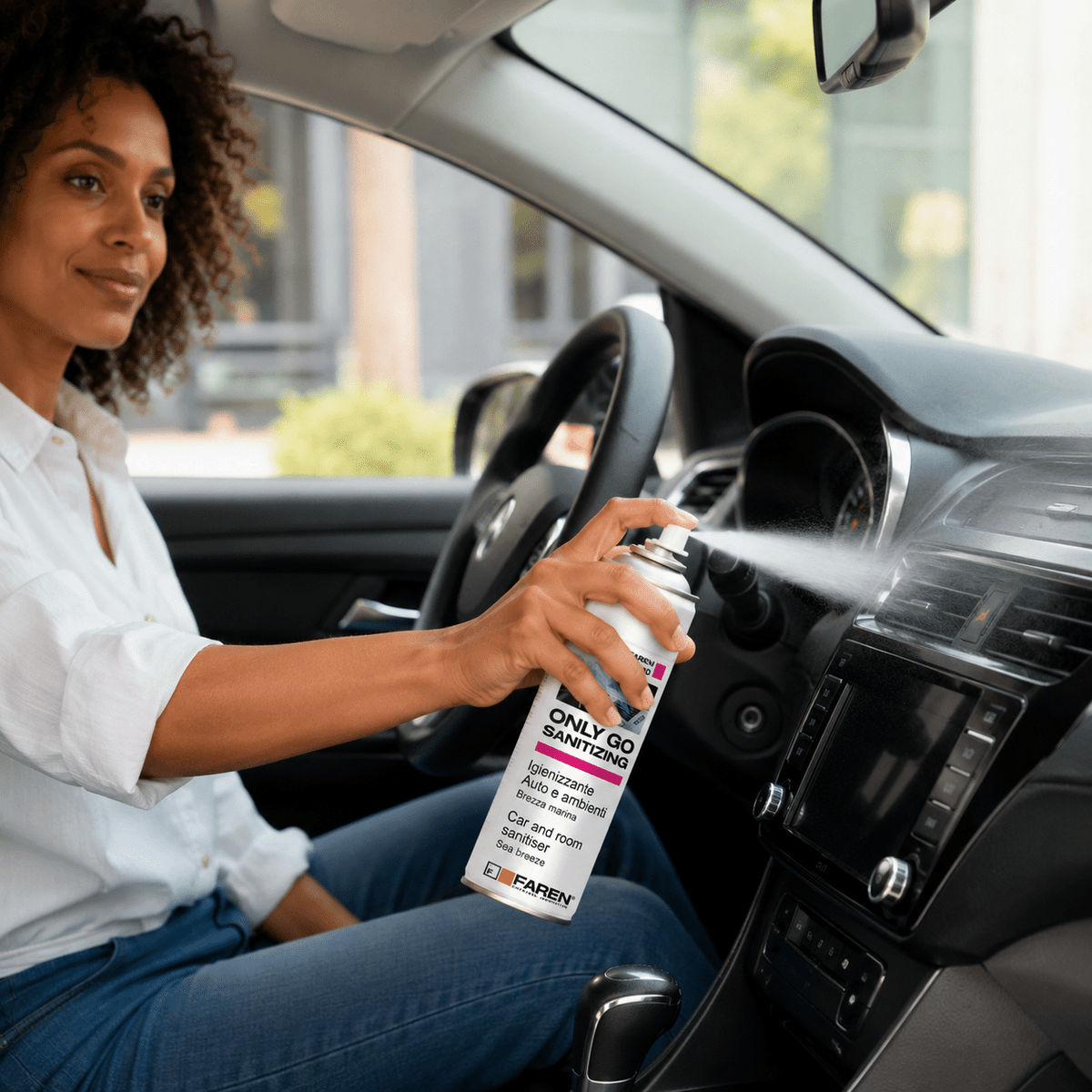 Faren Only Go Sanitizing - igienizzante auto e ambienti - ELETTROFER