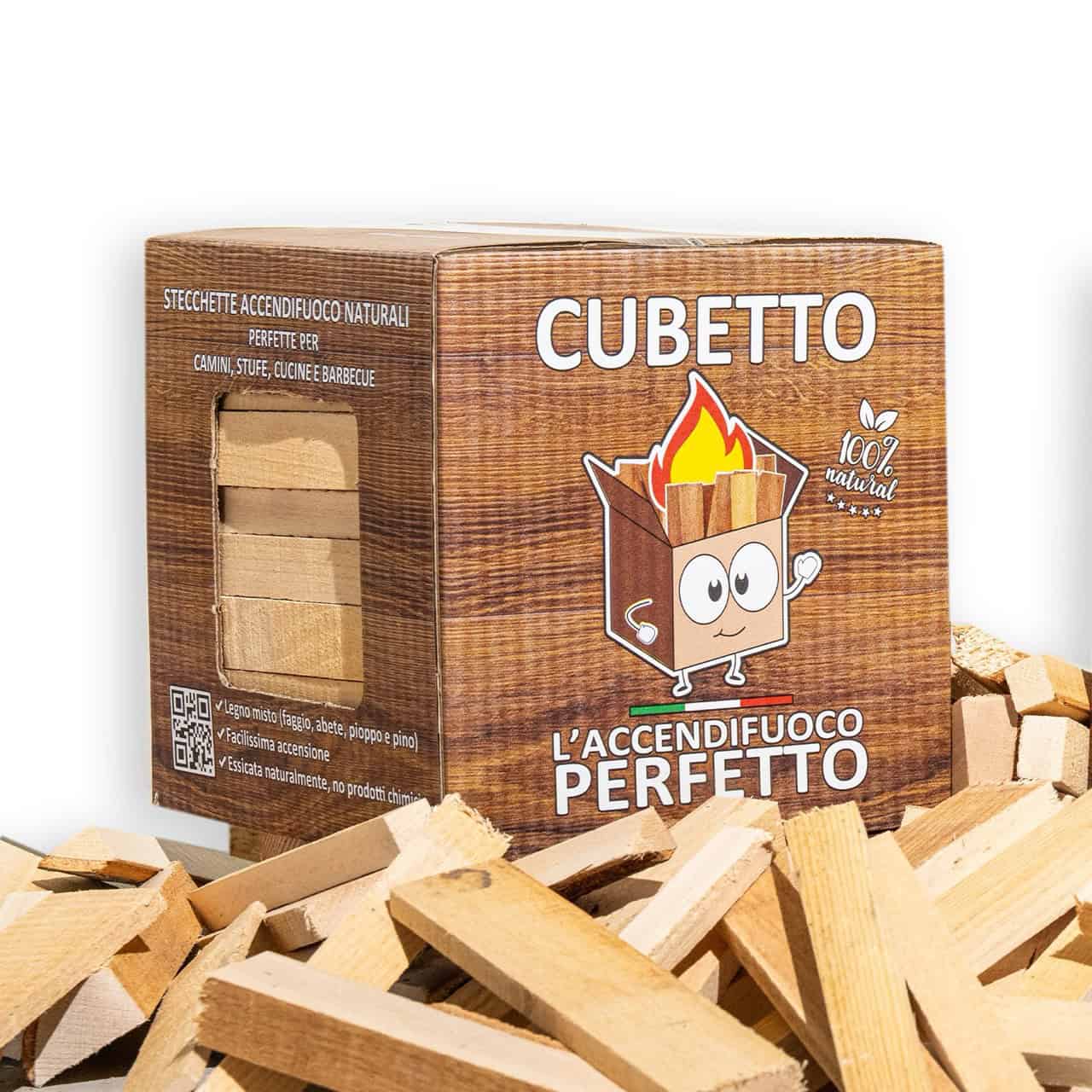 LEGNETTI ACCENDIFUOCO 4Kg - FEMIRO - ELETTROFER