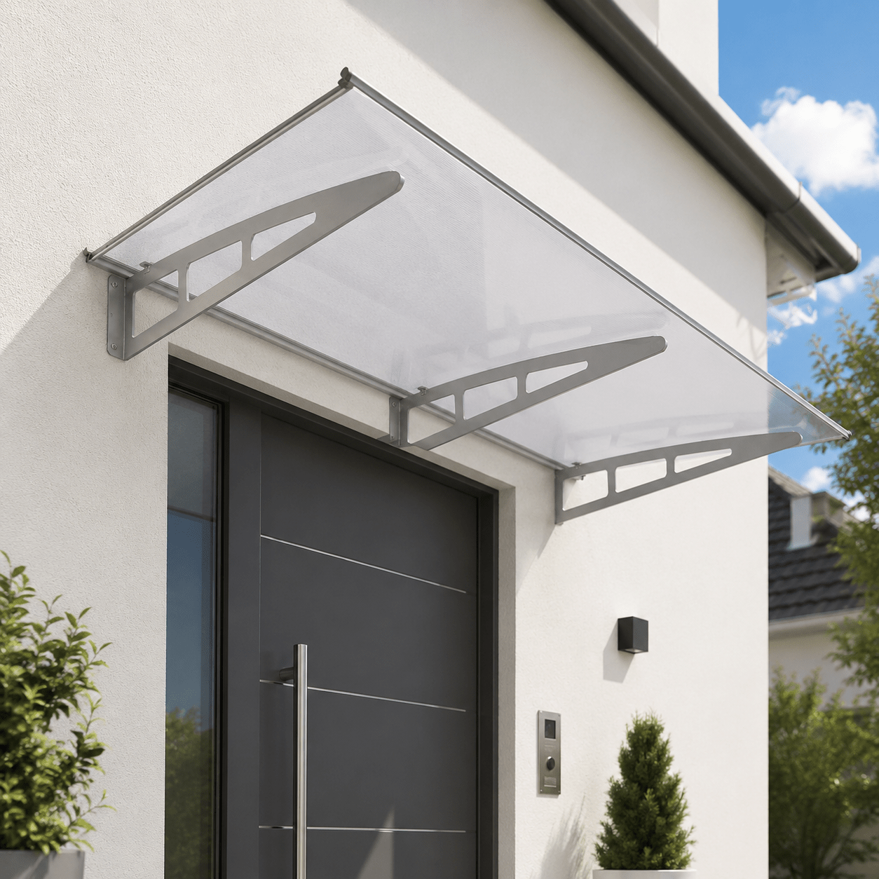 PENSILINA DA ESTERNO TRASPARENTE 100 X 190 CM - SPESSORE 2,7 MM - ELETTROFER
