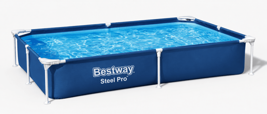 piscina fuori terra Bestway Steel Pro 221 x 150 x 43 cm - ELETTROFER