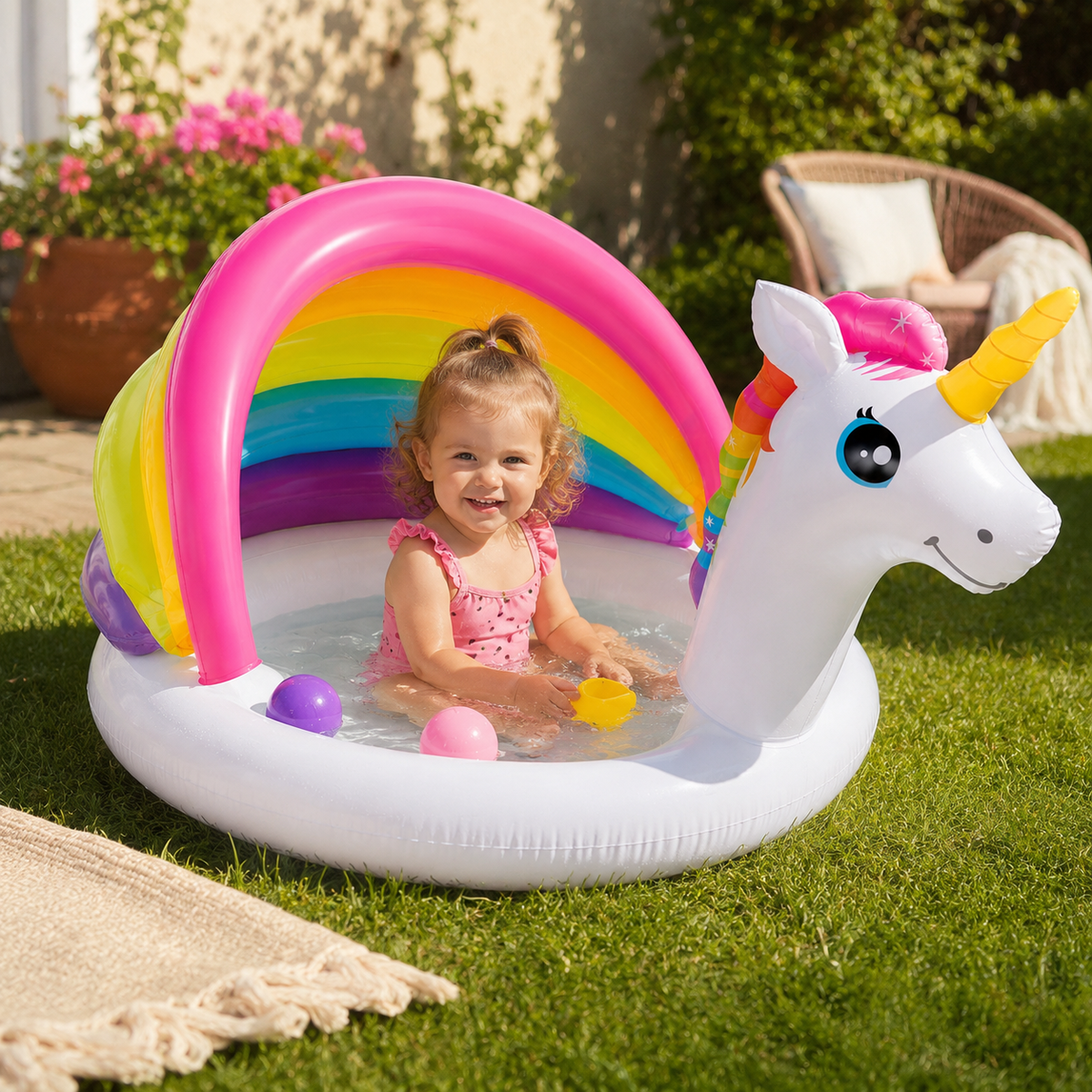 Piscina gonfiabile Unicorno - ELETTROFER