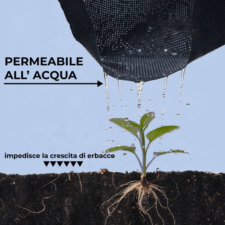 ROTOLO RETE PACCIAMATURA PERMEABILE - ELETTROFER