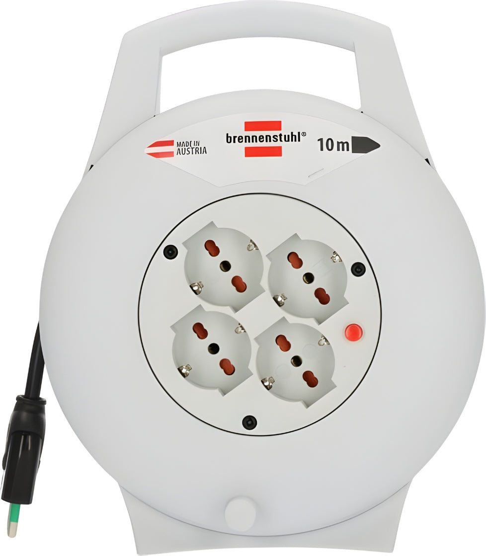 SCATOLA PER CAVI GRIGIA A 4 prese da 10 M H05VV - F 3G1,5 con protezione tattile avanzata *IT* - ELETTROFER