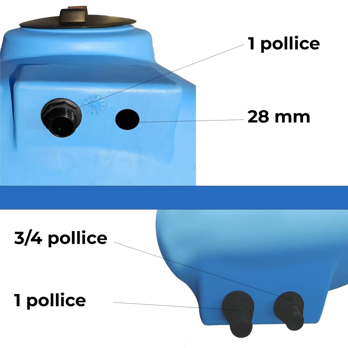 SERBATOIO IN POLIETILENE - ELETTROFER