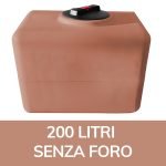 SERBATOIO RETTANGOLARE IN POLIETILENE - ELETTROFER