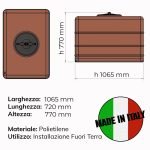 SERBATOIO RETTANGOLARE IN POLIETILENE - ELETTROFER