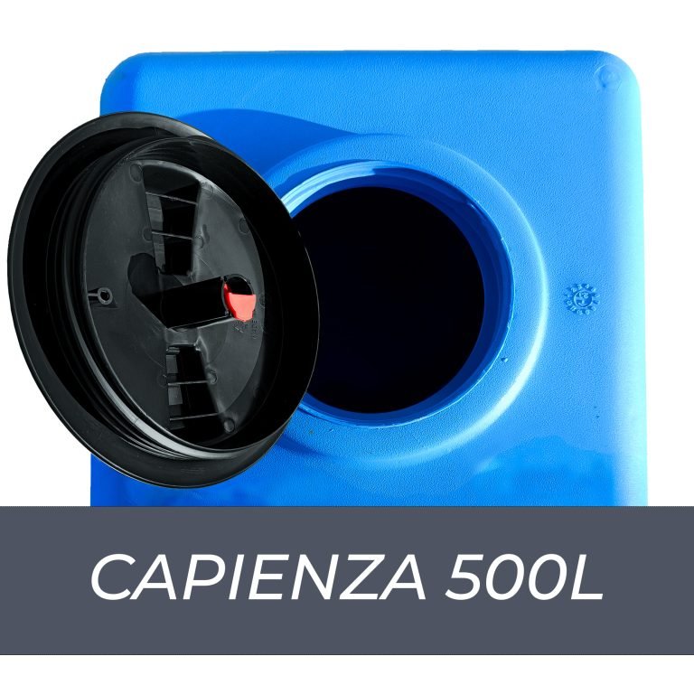SERBATOIO VERTICALE IN POLIETILENE 500LT - ELETTROFER