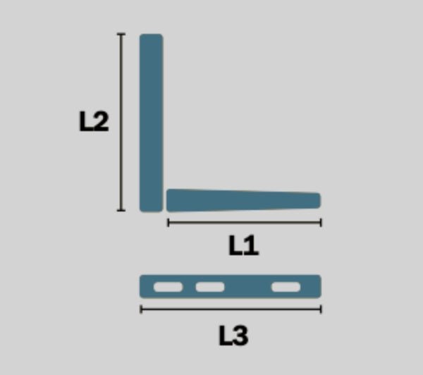STAFFE PER CLIMATIZZATORI DIANFLEX MVTE80 - ELETTROFER
