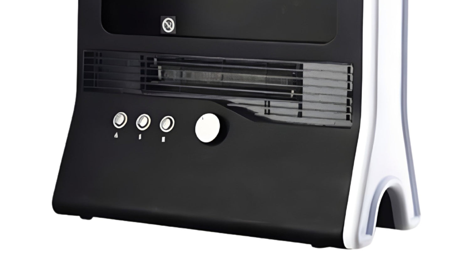 STUFA AMBIENTE NIKLAS TV - EFFETTO FUOCO VIVO - ELETTROFER