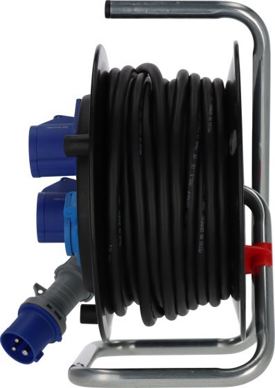 TAMBURO AVVOLGICAVO CEE 25 M H07RN - F 3G2,5 nero - ELETTROFER