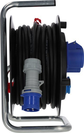 TAMBURO AVVOLGICAVO CEE 25 M H07RN - F 3G2,5 nero - ELETTROFER